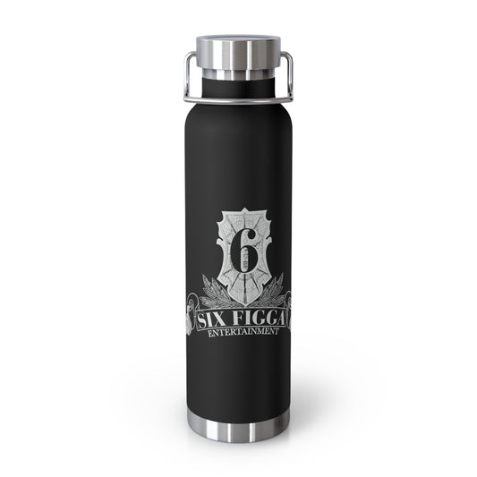 Six Figga Copper Vacuum Insulated Bottle, 22oz